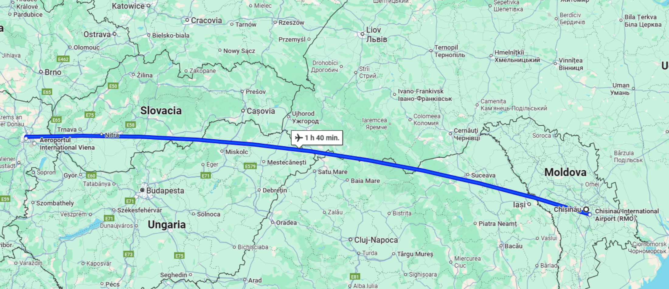 bilete avia chisnau - viena voiaj.md